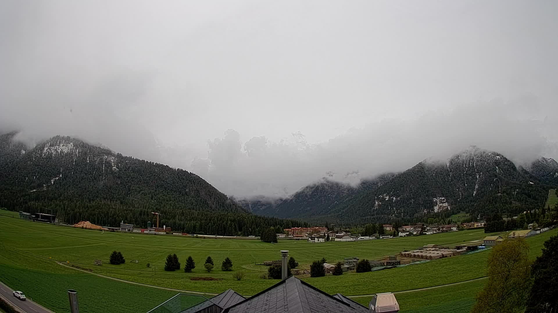 Webcam Toblach Dolomiten – Blick vom Hotel Rosengarten