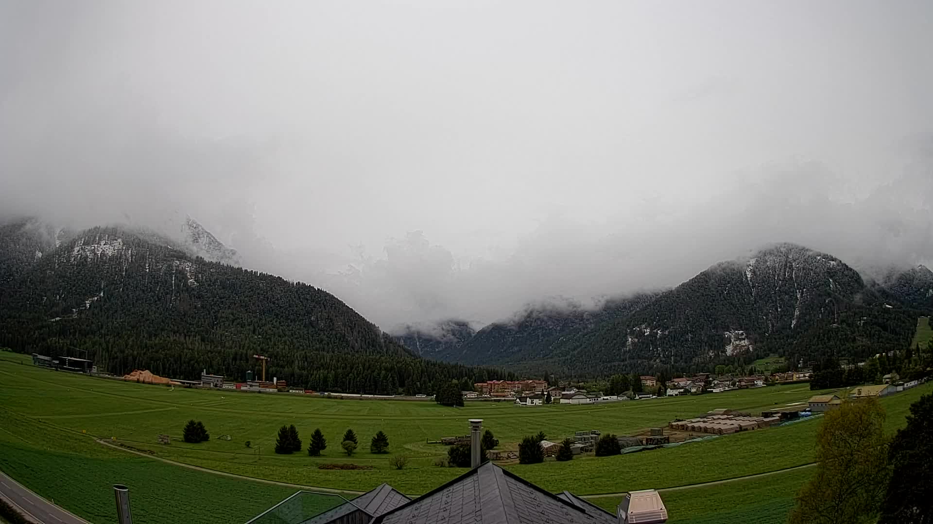 Webcam Toblach Dolomites – Vue depuis l’Hôtel Rosengarten