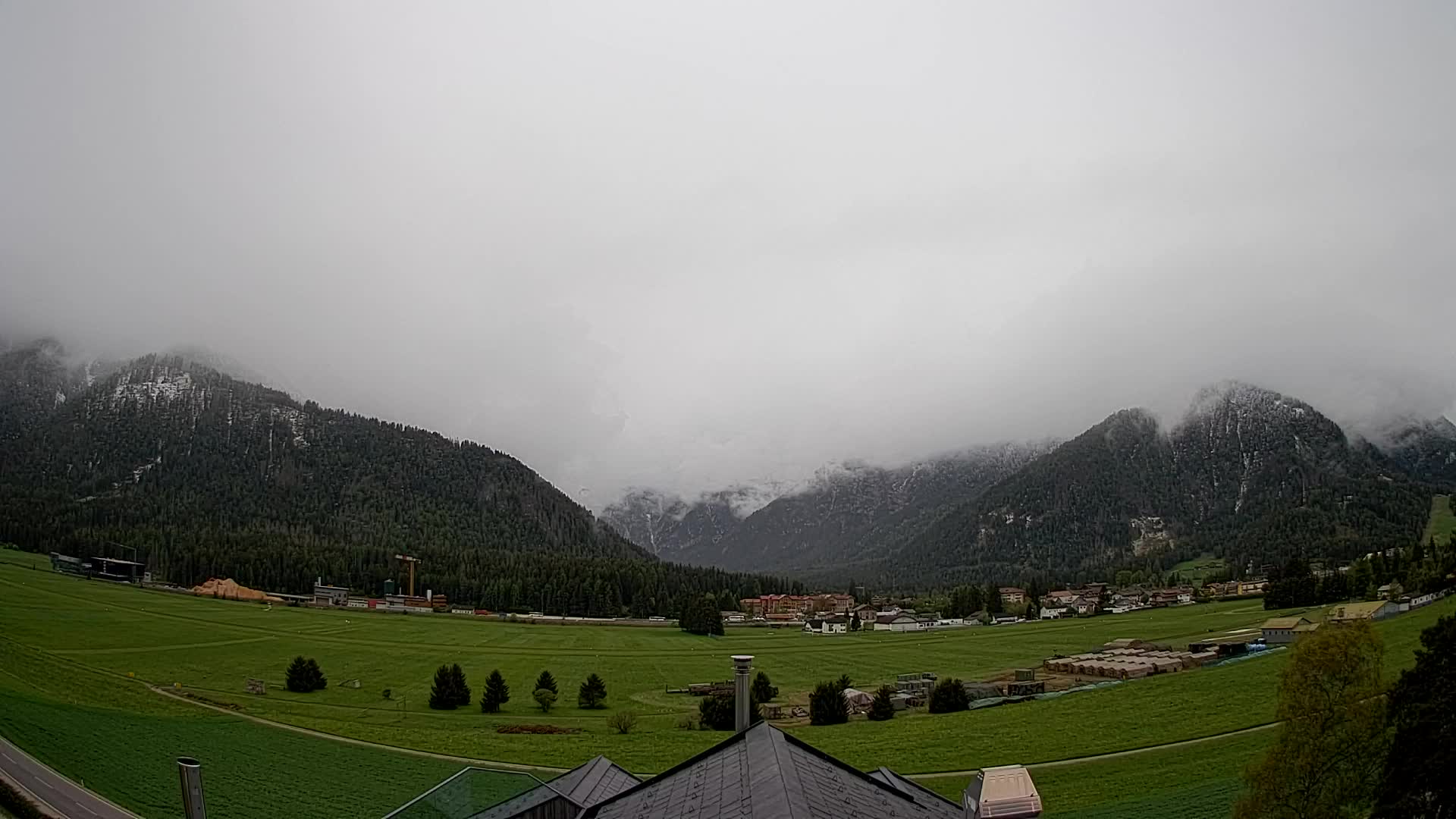 Webcam Toblach Dolomites – Vue depuis l’Hôtel Rosengarten