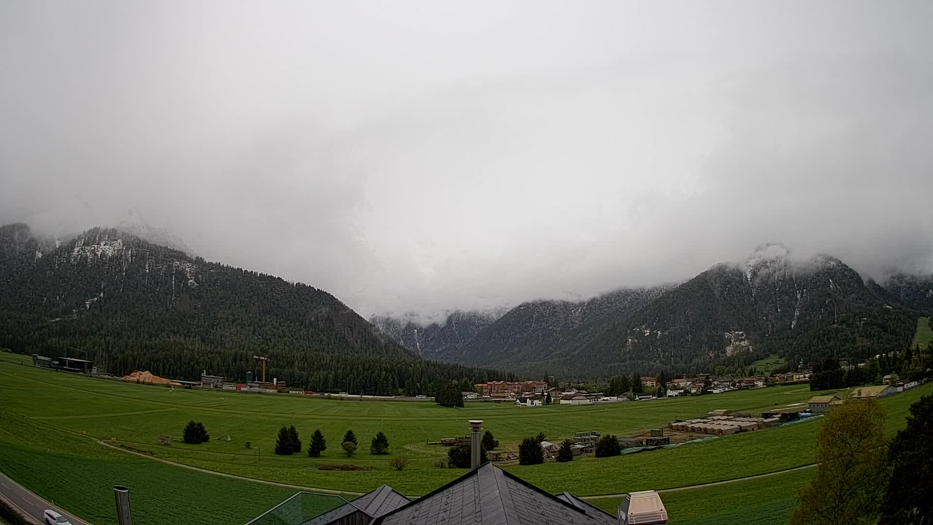 Webcam Toblach Dolomiten – Blick vom Hotel Rosengarten