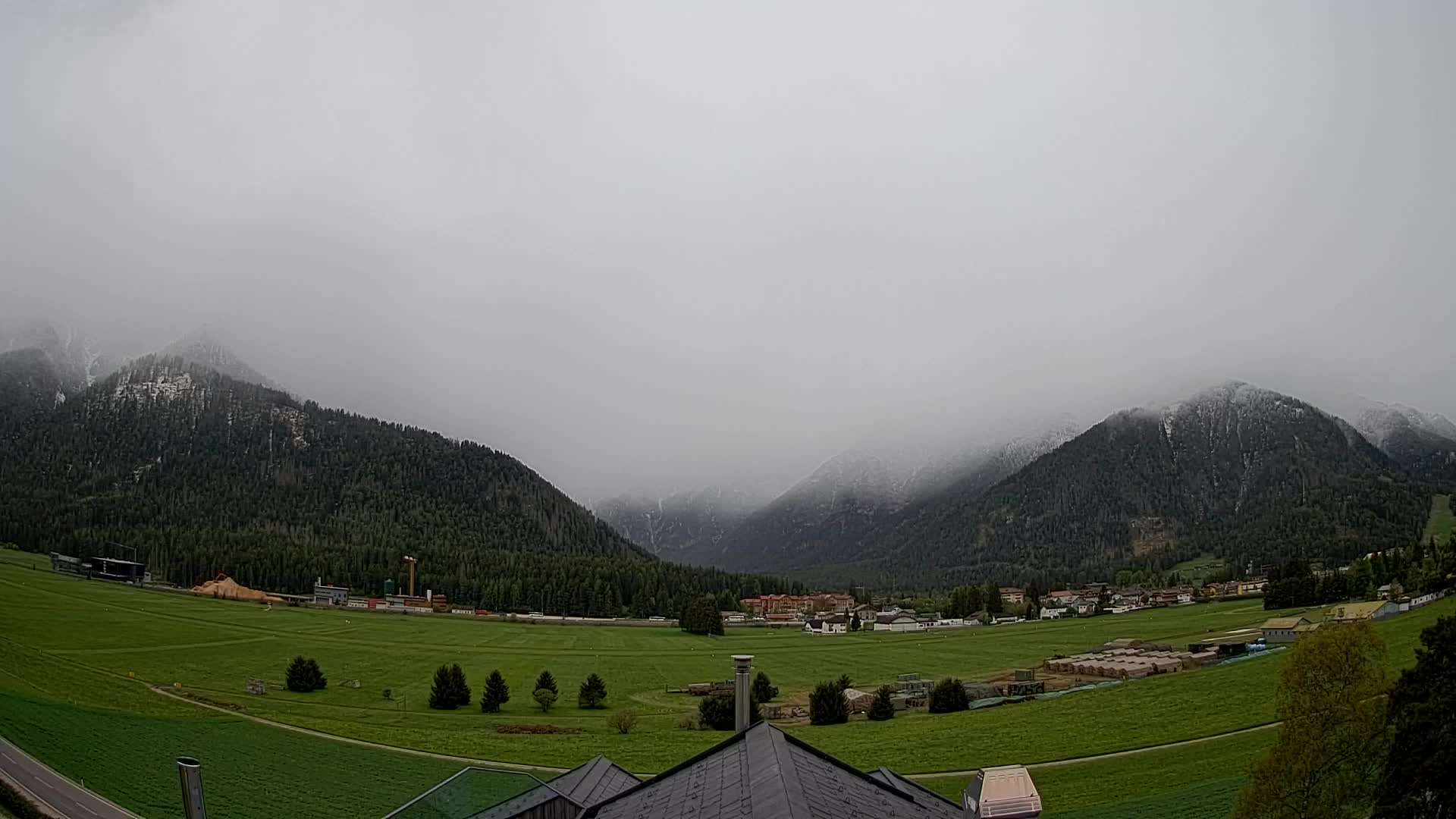 Webcam Toblach Dolomites – Vue depuis l’Hôtel Rosengarten