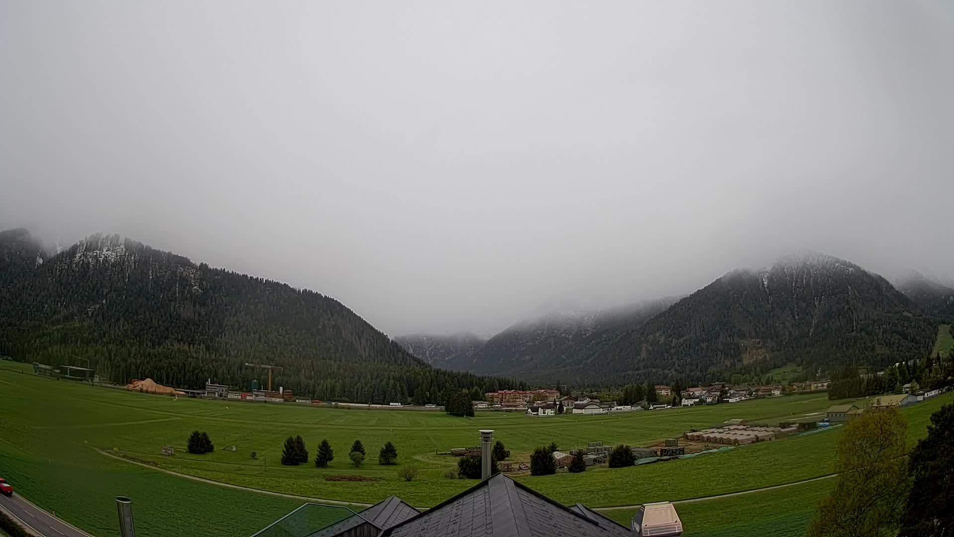 Webcam Toblach Dolomiten – Blick vom Hotel Rosengarten