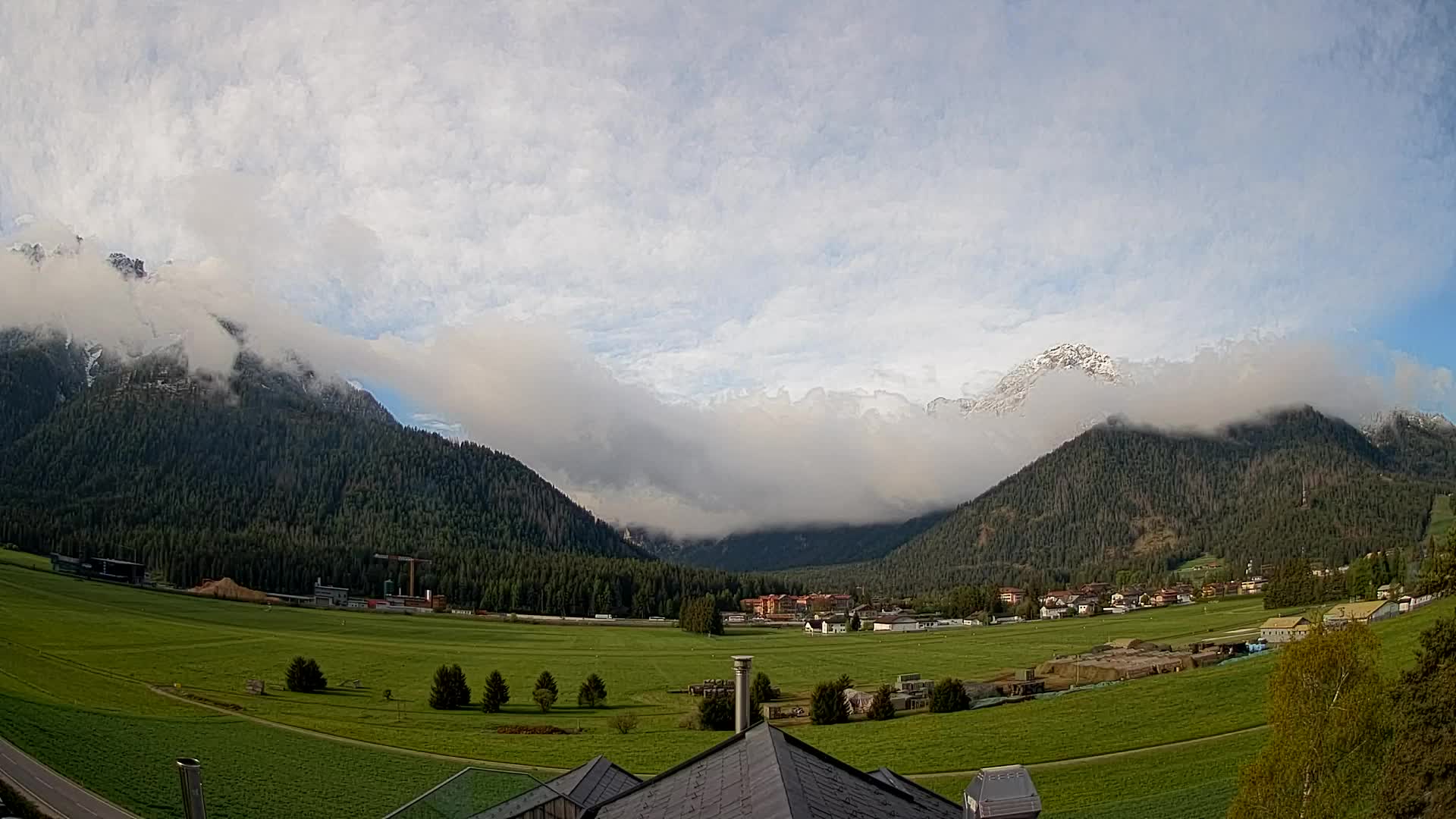 Webcam Toblach Dolomitas – Vista desde el Hotel Rosengarten