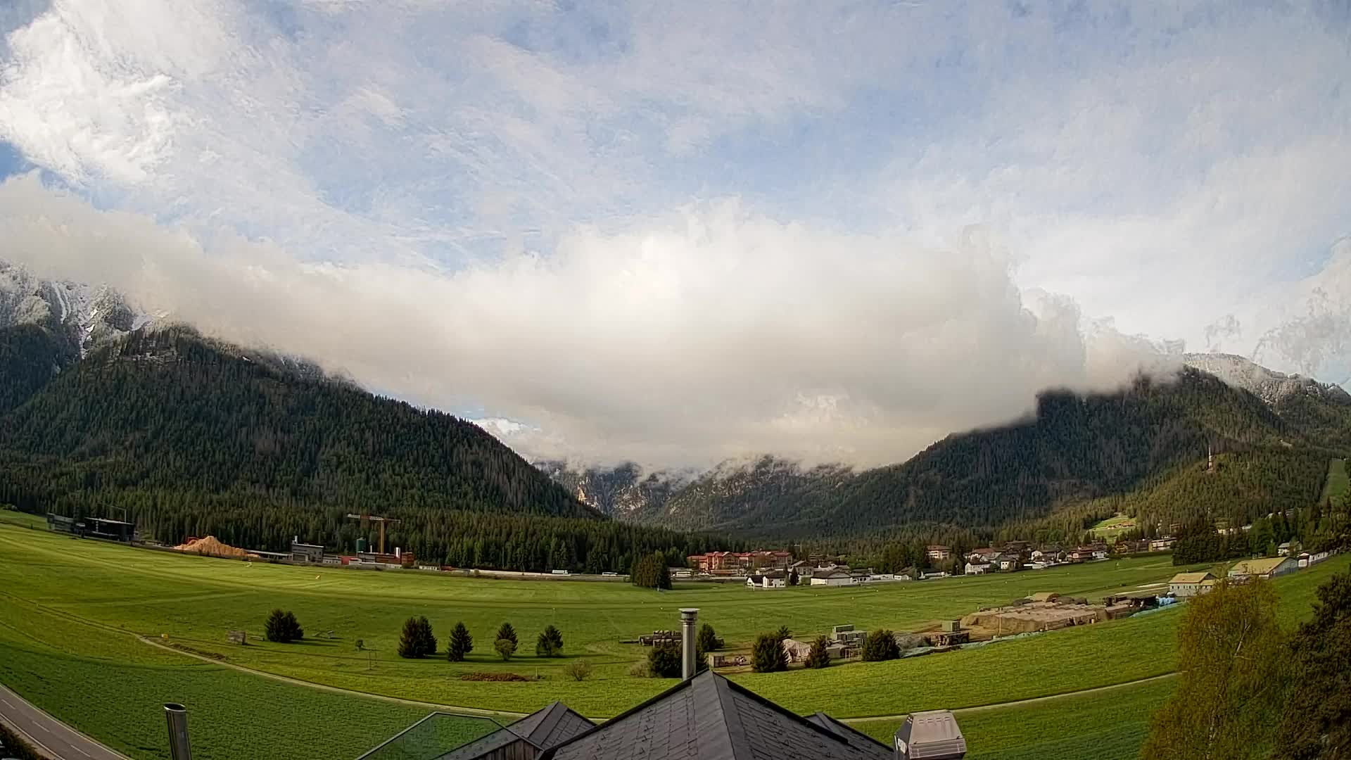 Webcam Toblach Dolomiten – Blick vom Hotel Rosengarten