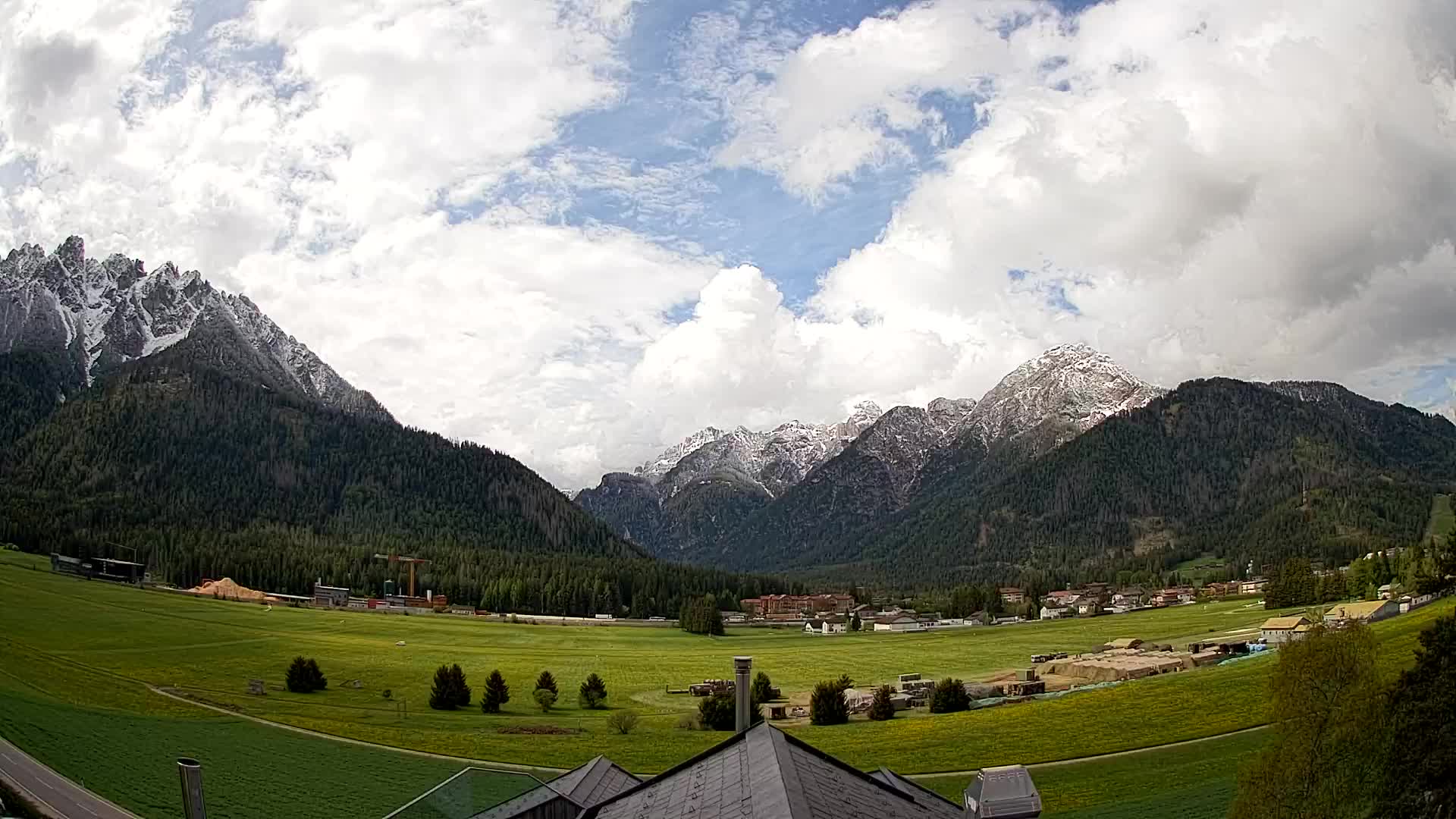 Webcam Toblach Dolomites – Vue depuis l’Hôtel Rosengarten
