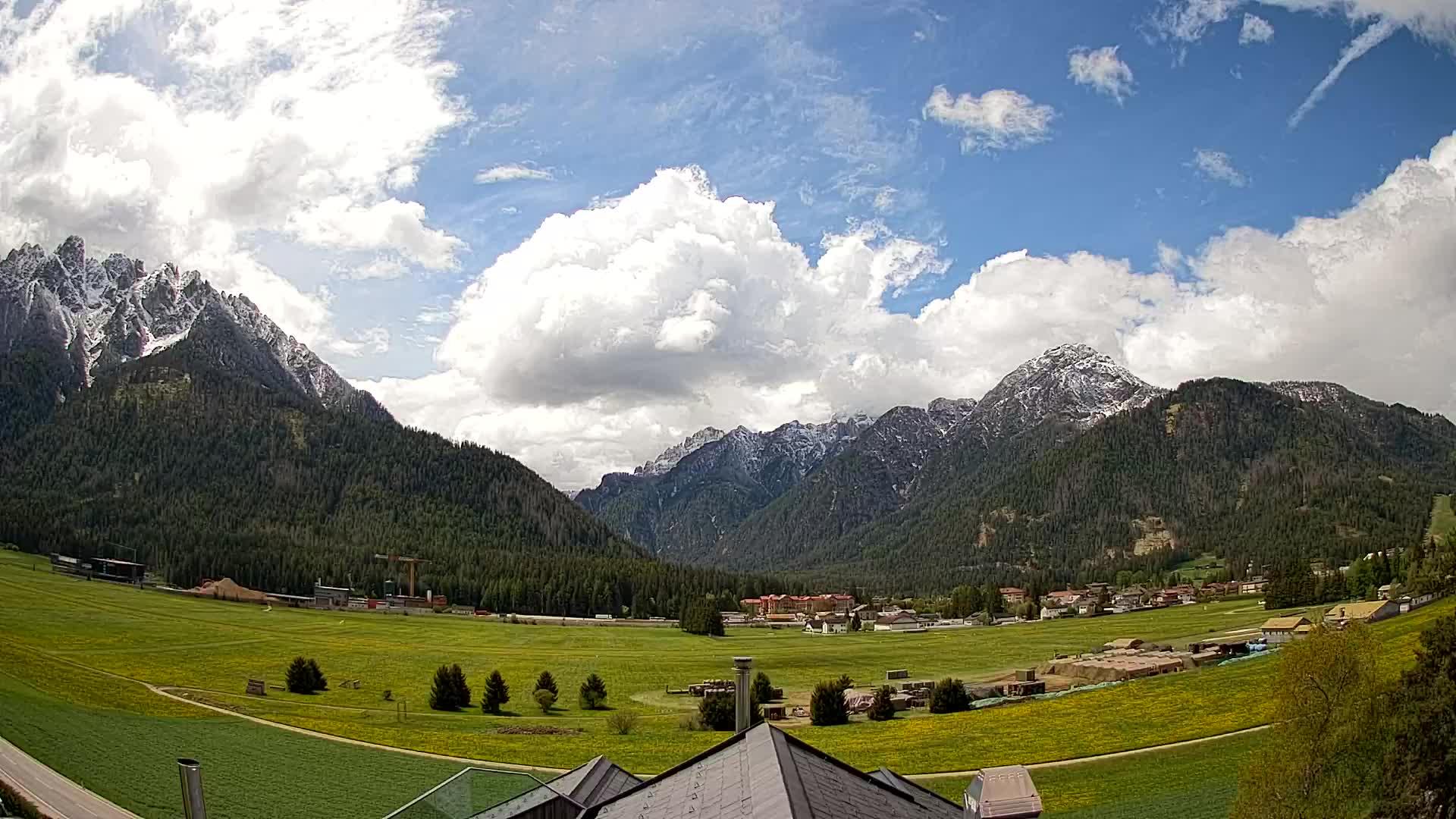 Webcam Toblach Dolomiten – Blick vom Hotel Rosengarten