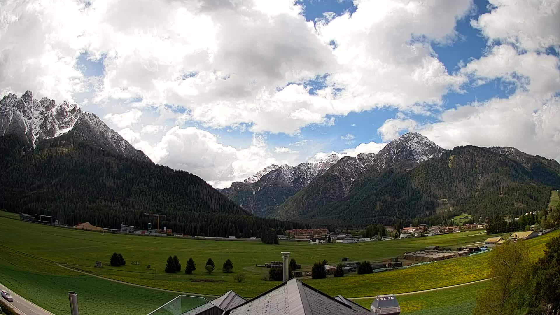 Webcam Toblach Dolomiten – Blick vom Hotel Rosengarten