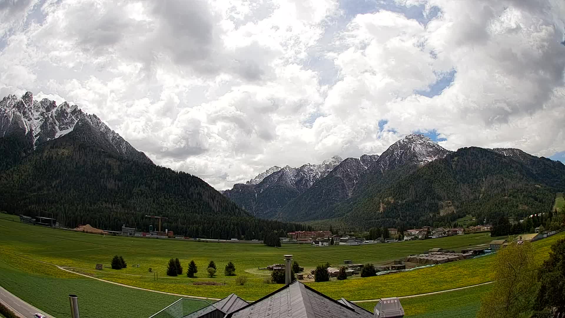 Webcam Toblach Dolomites – Vue depuis l’Hôtel Rosengarten