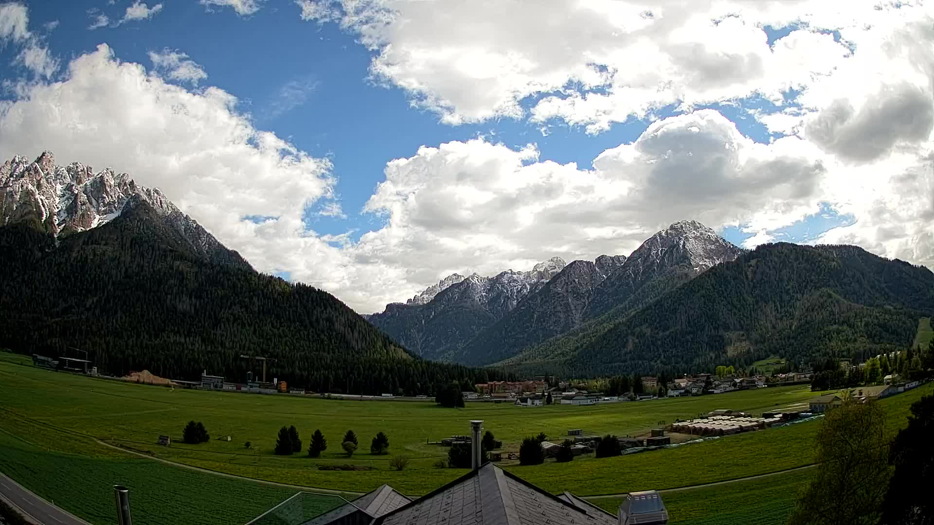 Webcam Toblach Dolomitas – Vista desde el Hotel Rosengarten