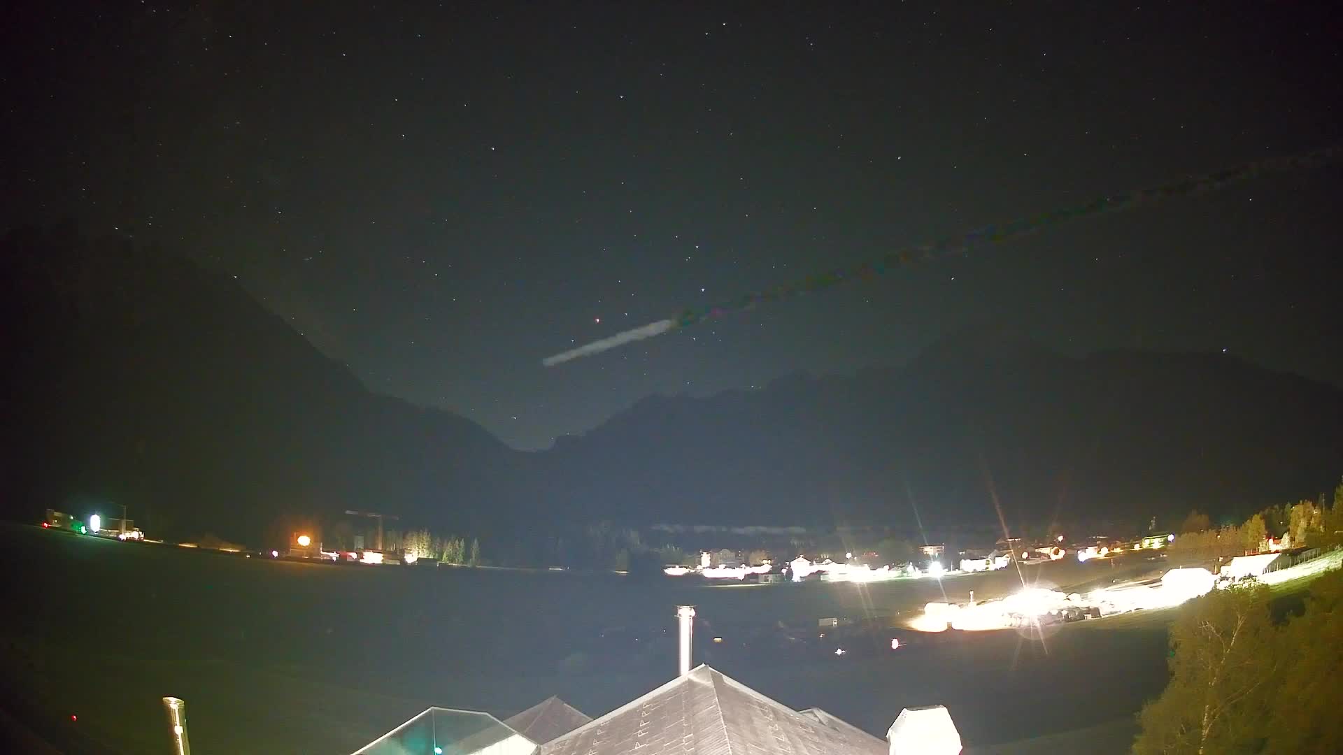 Spletna kamera Toblach Dolomiti – Pogled iz hotela Rosengarten