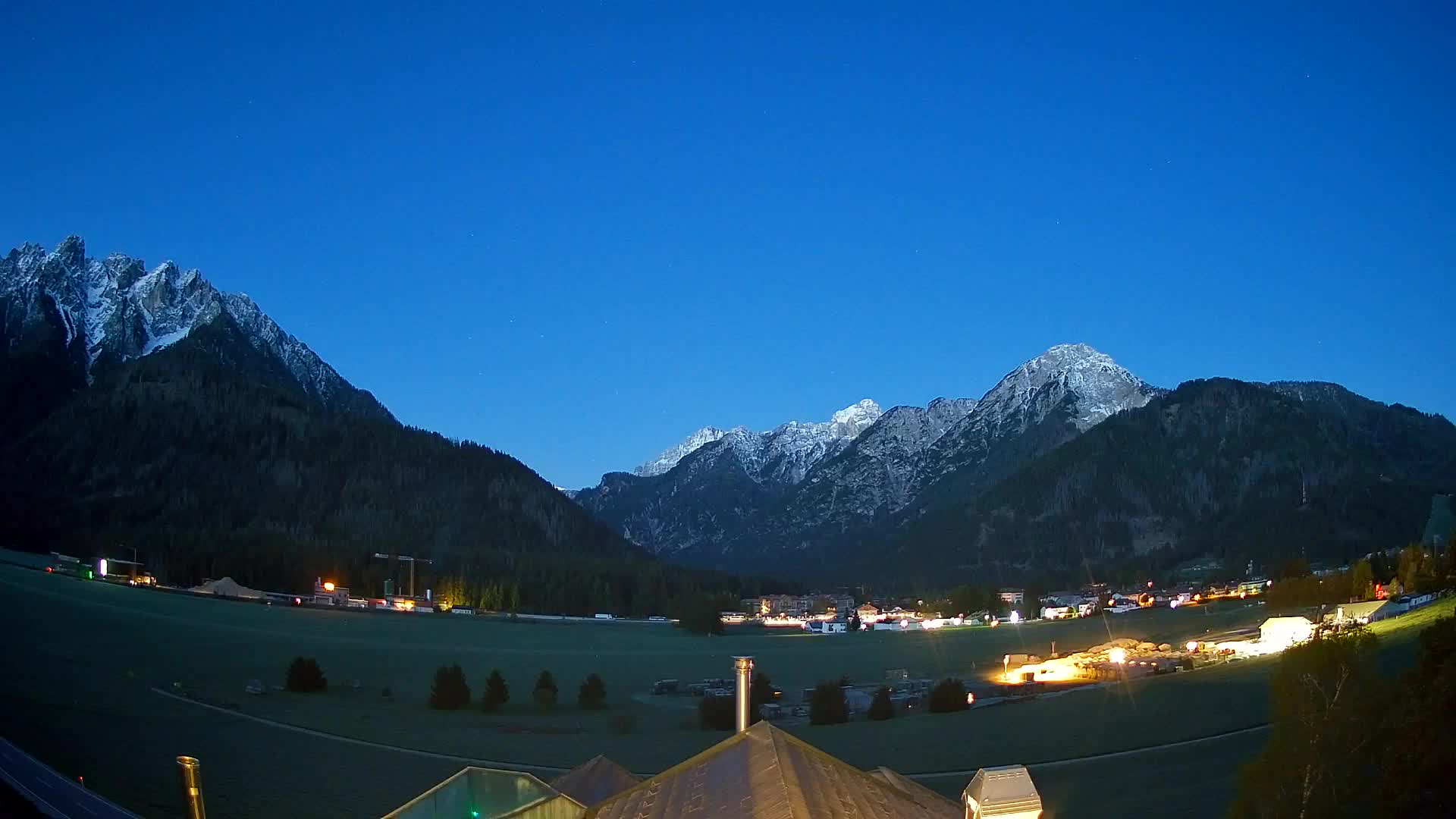 Webcam Toblach Dolomiten – Blick vom Hotel Rosengarten