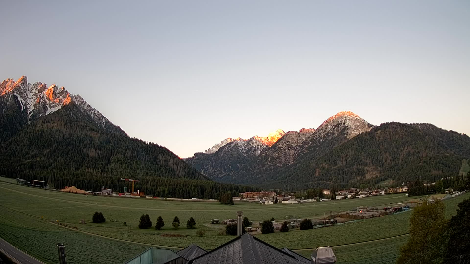 Webcam Toblach Dolomitas – Vista desde el Hotel Rosengarten
