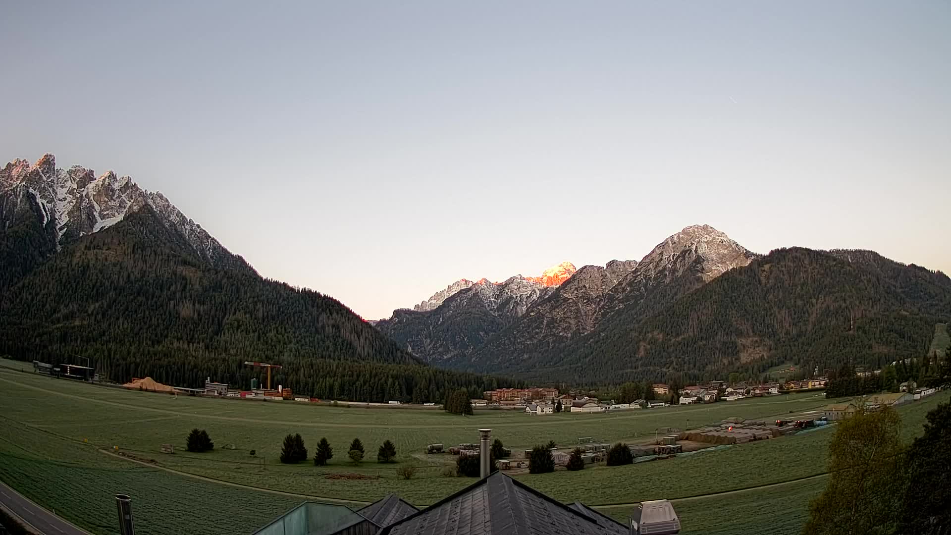 Webcam Toblach Dolomitas – Vista desde el Hotel Rosengarten
