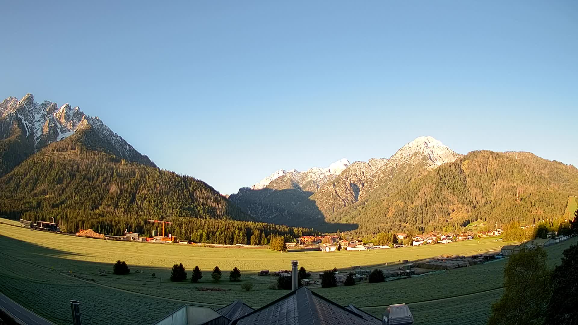 Webcam Toblach Dolomites – Vue depuis l’Hôtel Rosengarten