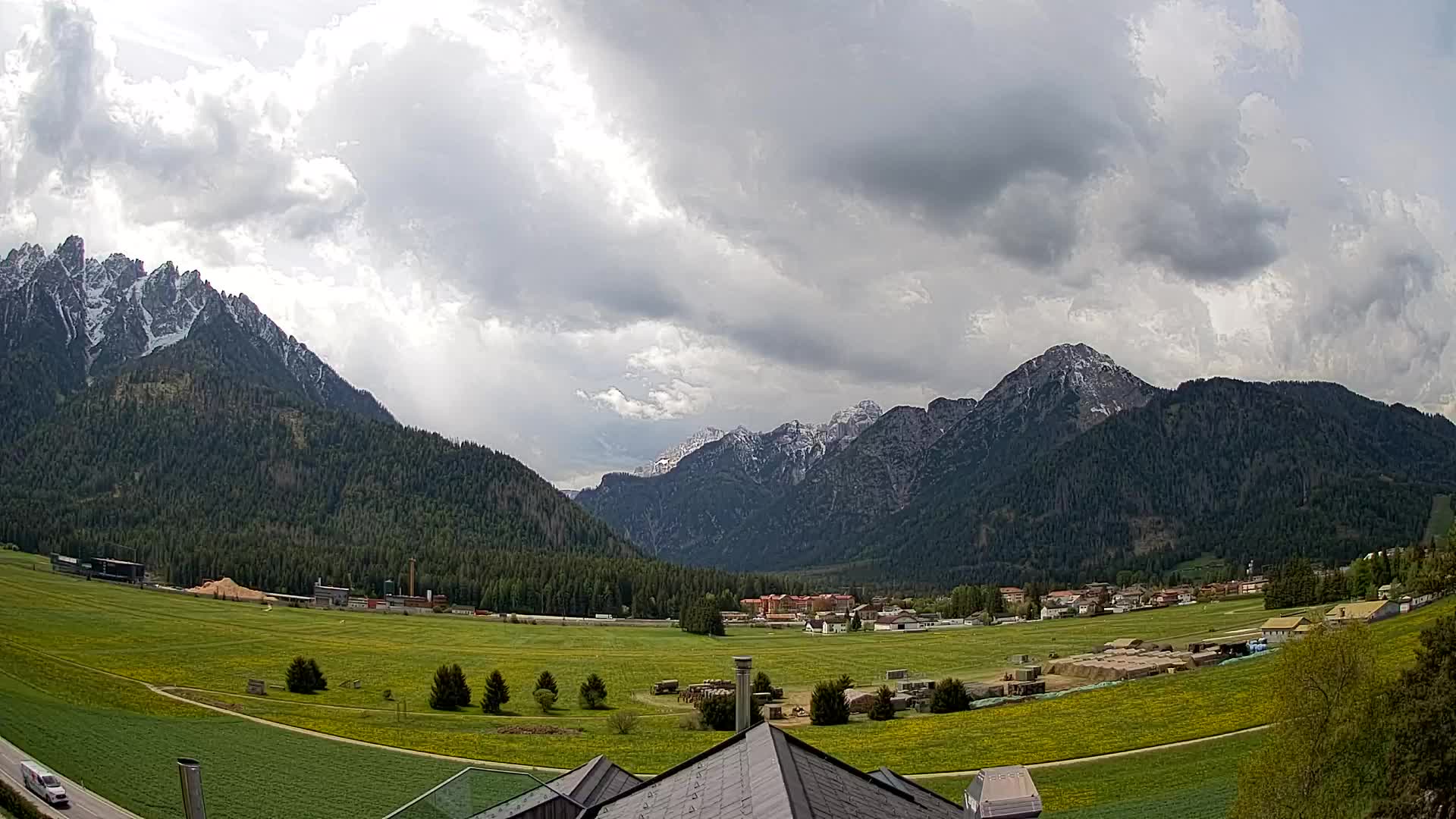 Webcam Toblach Dolomitas – Vista desde el Hotel Rosengarten