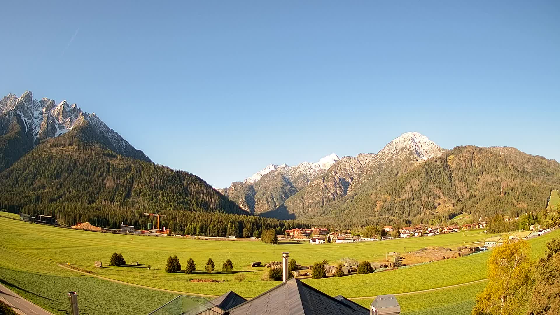 Webcam Toblach Dolomiten – Blick vom Hotel Rosengarten