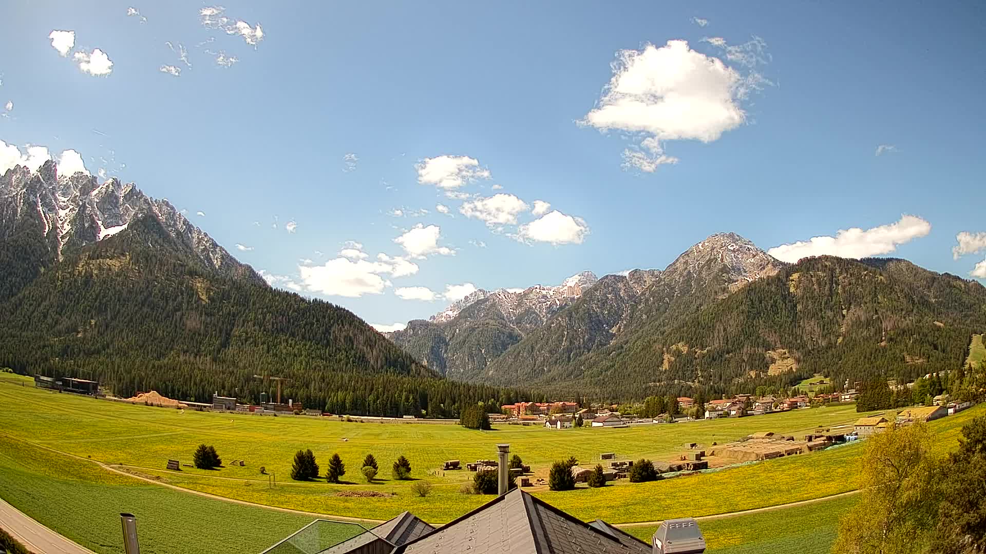 Webcam Toblach Dolomites – Vue depuis l’Hôtel Rosengarten