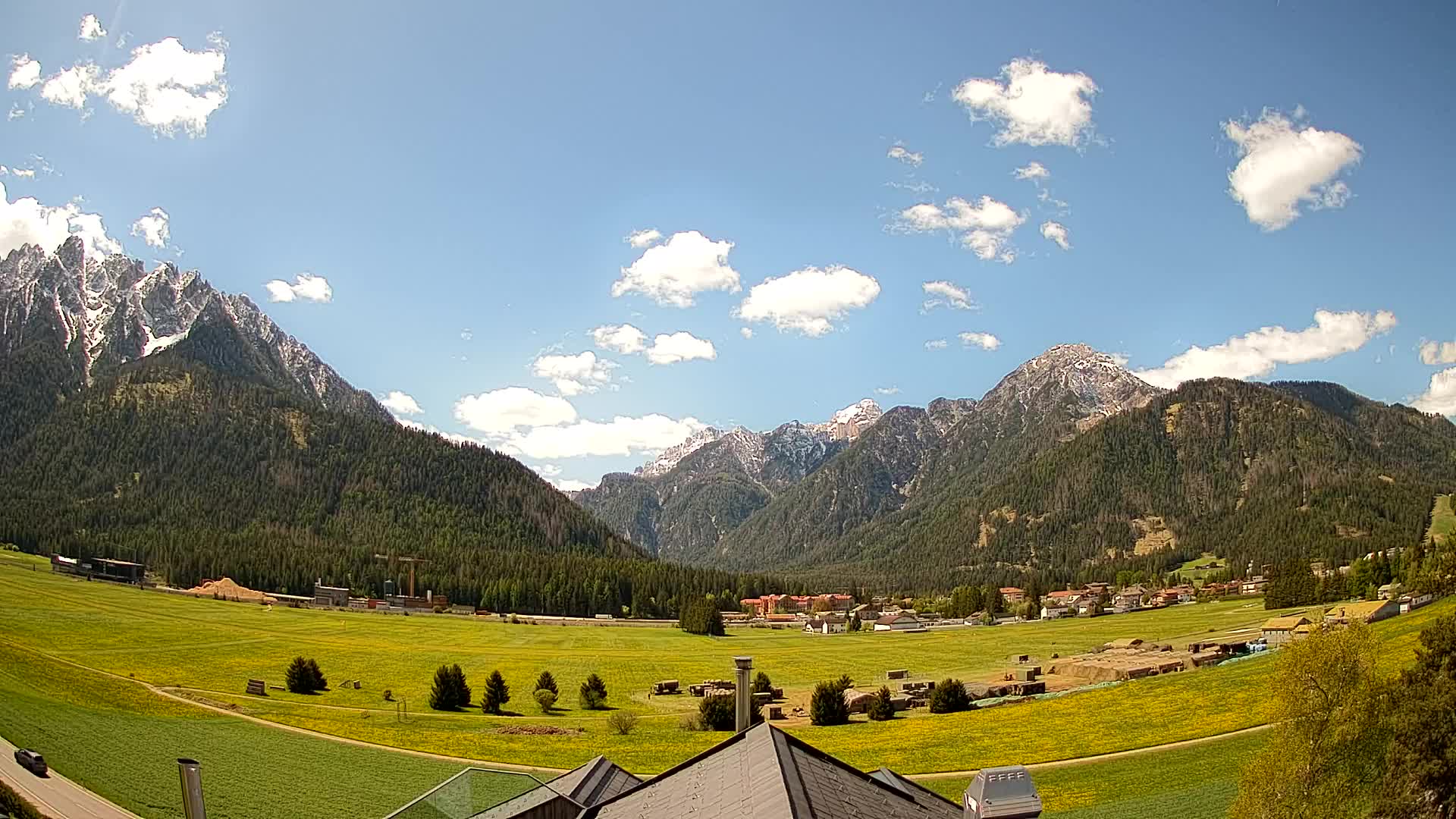 Webcam Dobbiaco Dolomiti – Vista dall’Hotel Rosengarten