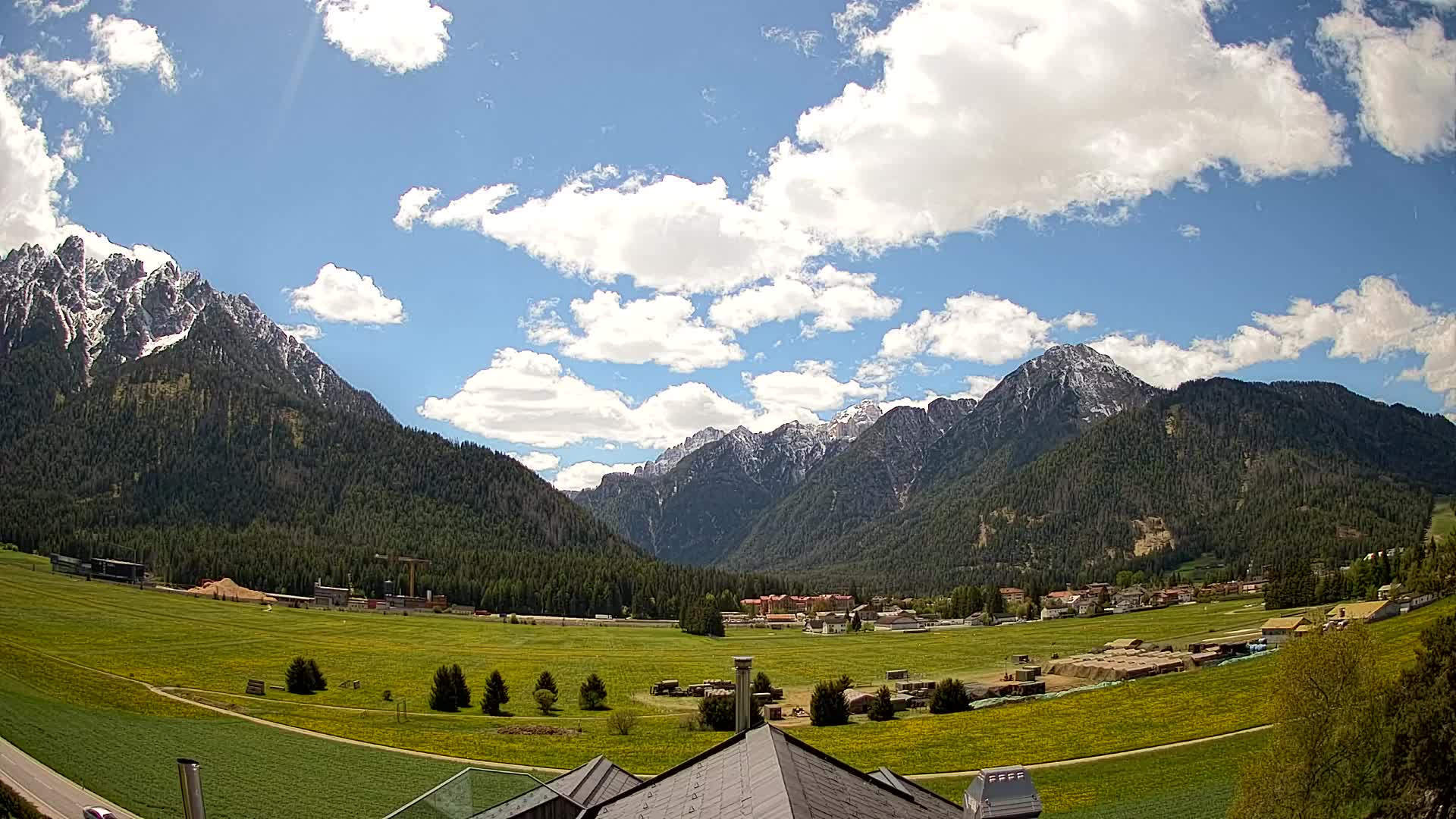 Webcam Toblach Dolomites – Vue depuis l’Hôtel Rosengarten