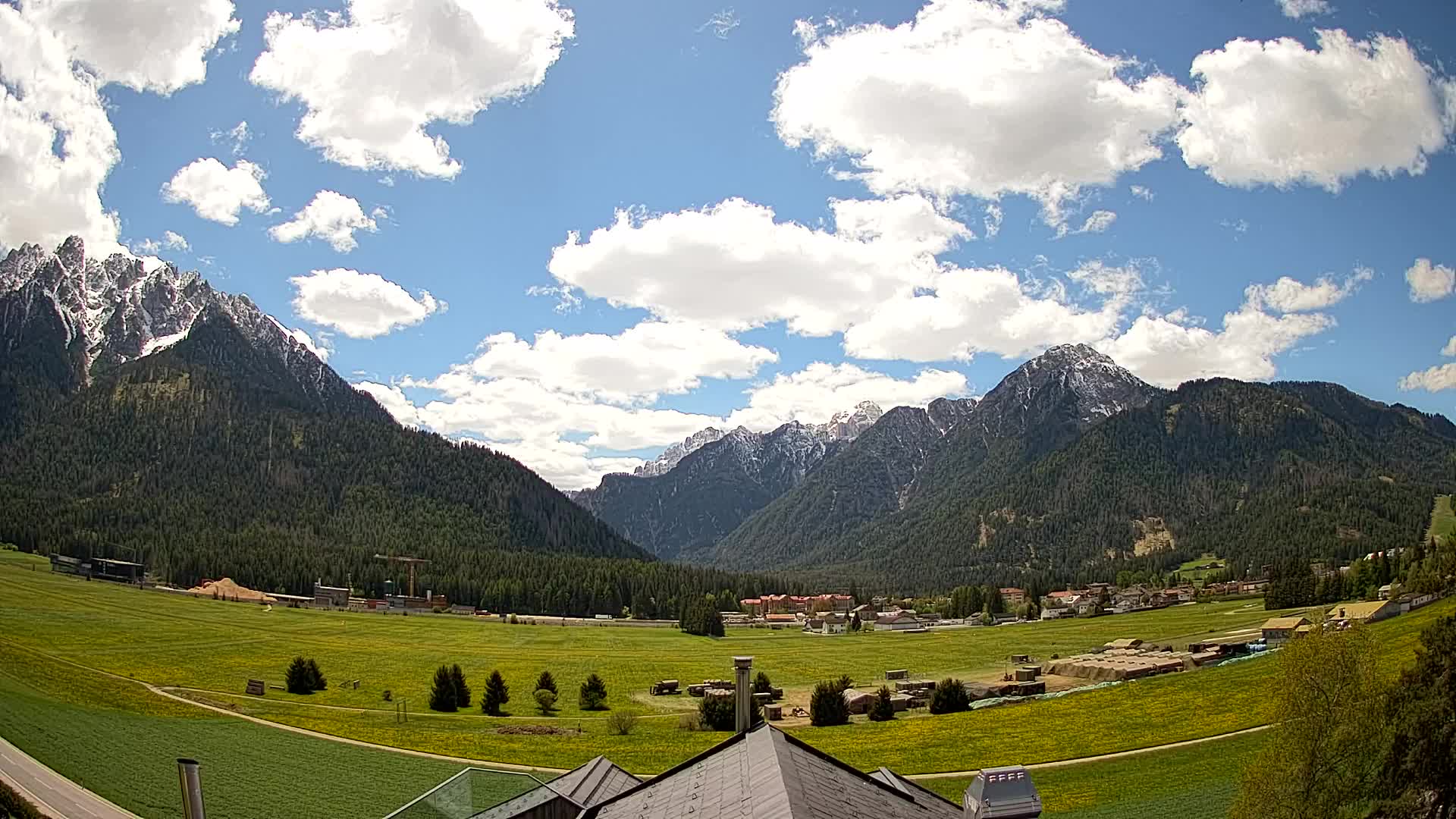 Webcam Toblach Dolomites – Vue depuis l’Hôtel Rosengarten