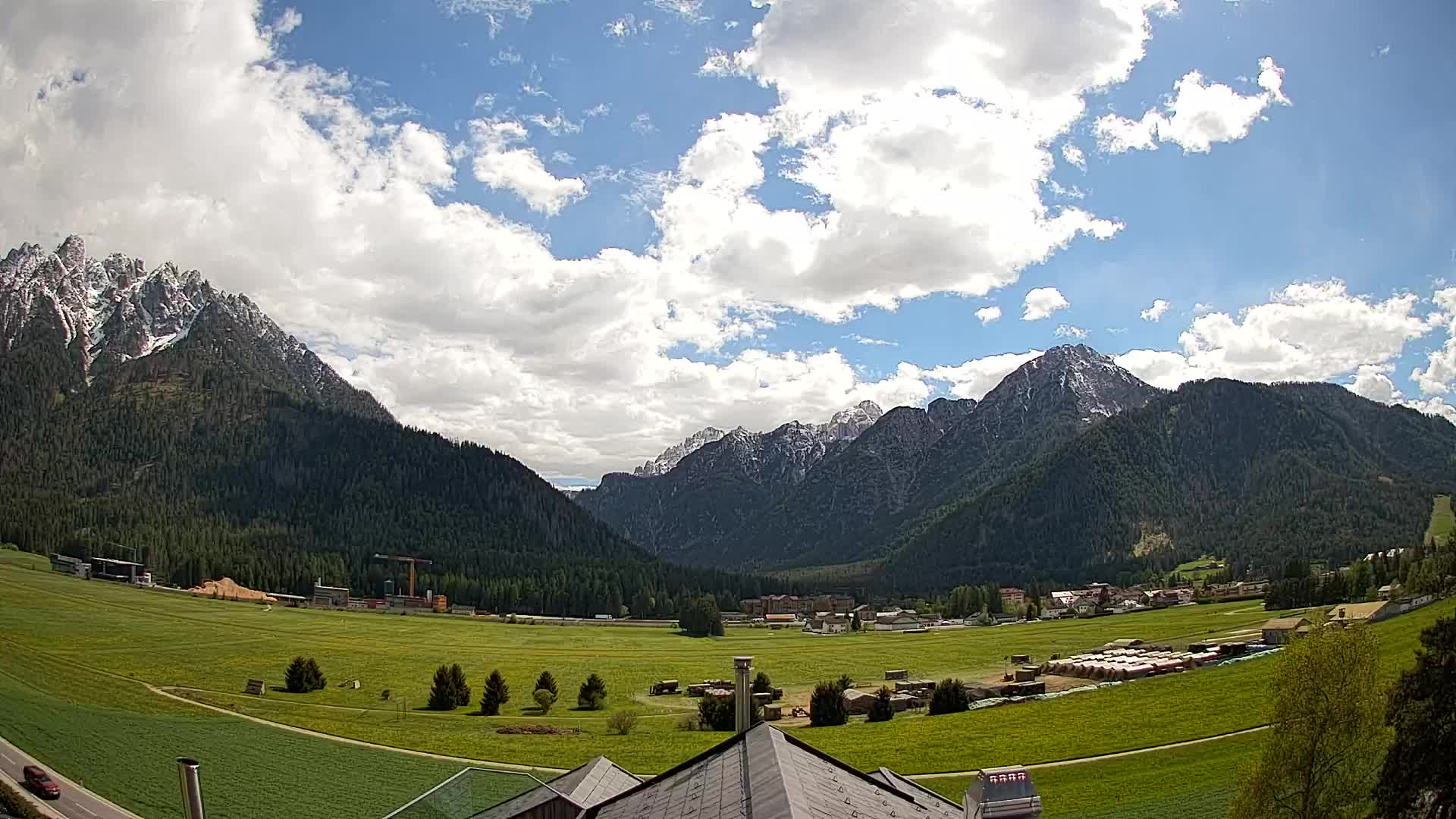 Webcam Toblach Dolomiten – Blick vom Hotel Rosengarten