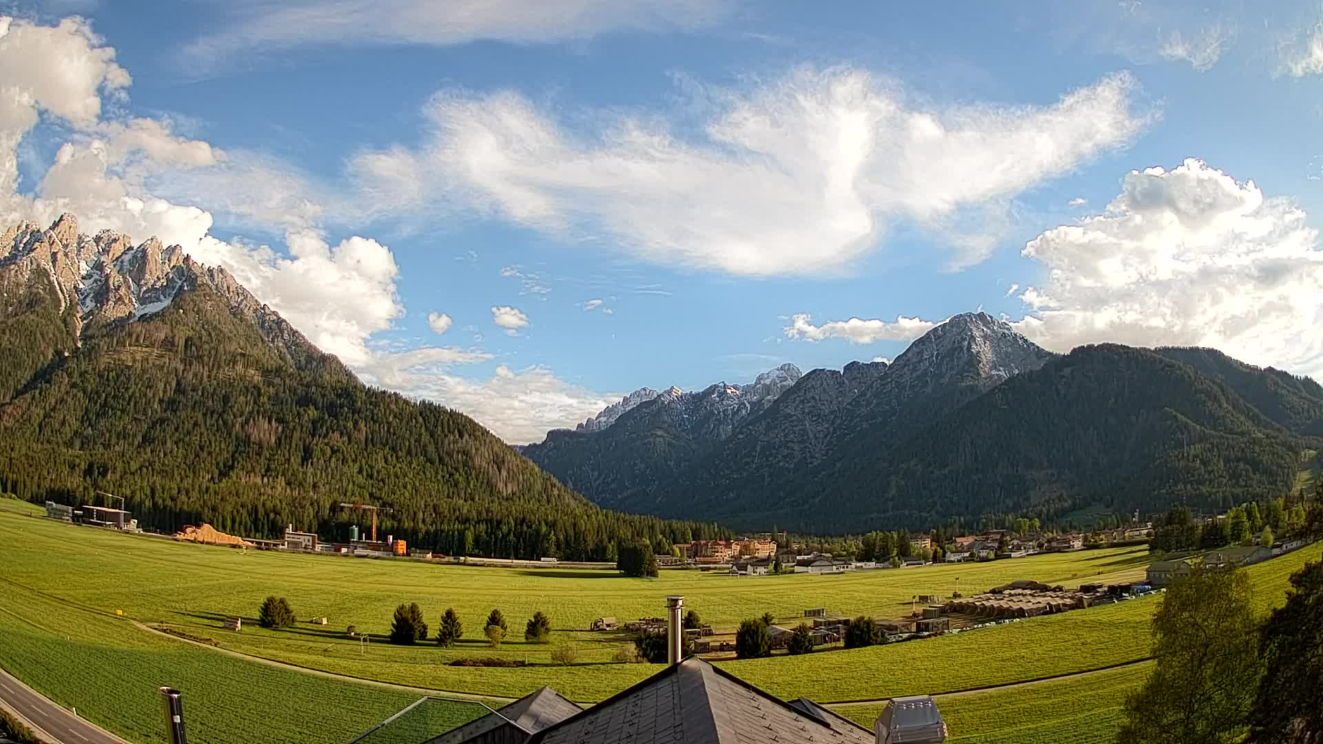 Webcam Toblach Dolomiten – Blick vom Hotel Rosengarten