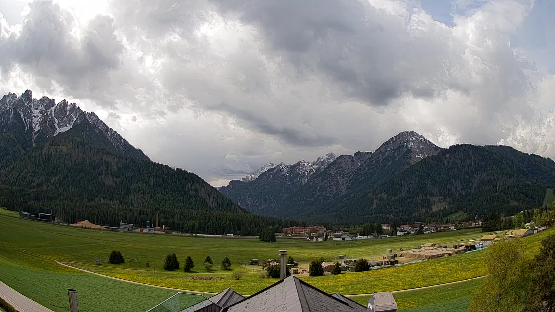 Webcam Toblach Dolomites – Vue depuis l’Hôtel Rosengarten