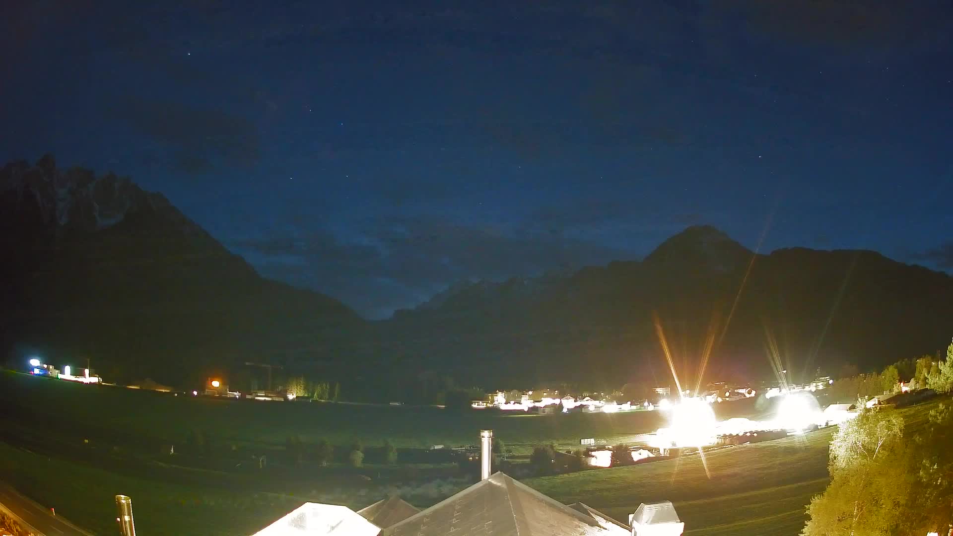 Webcam Toblach Dolomites – View from Hotel Rosengarten