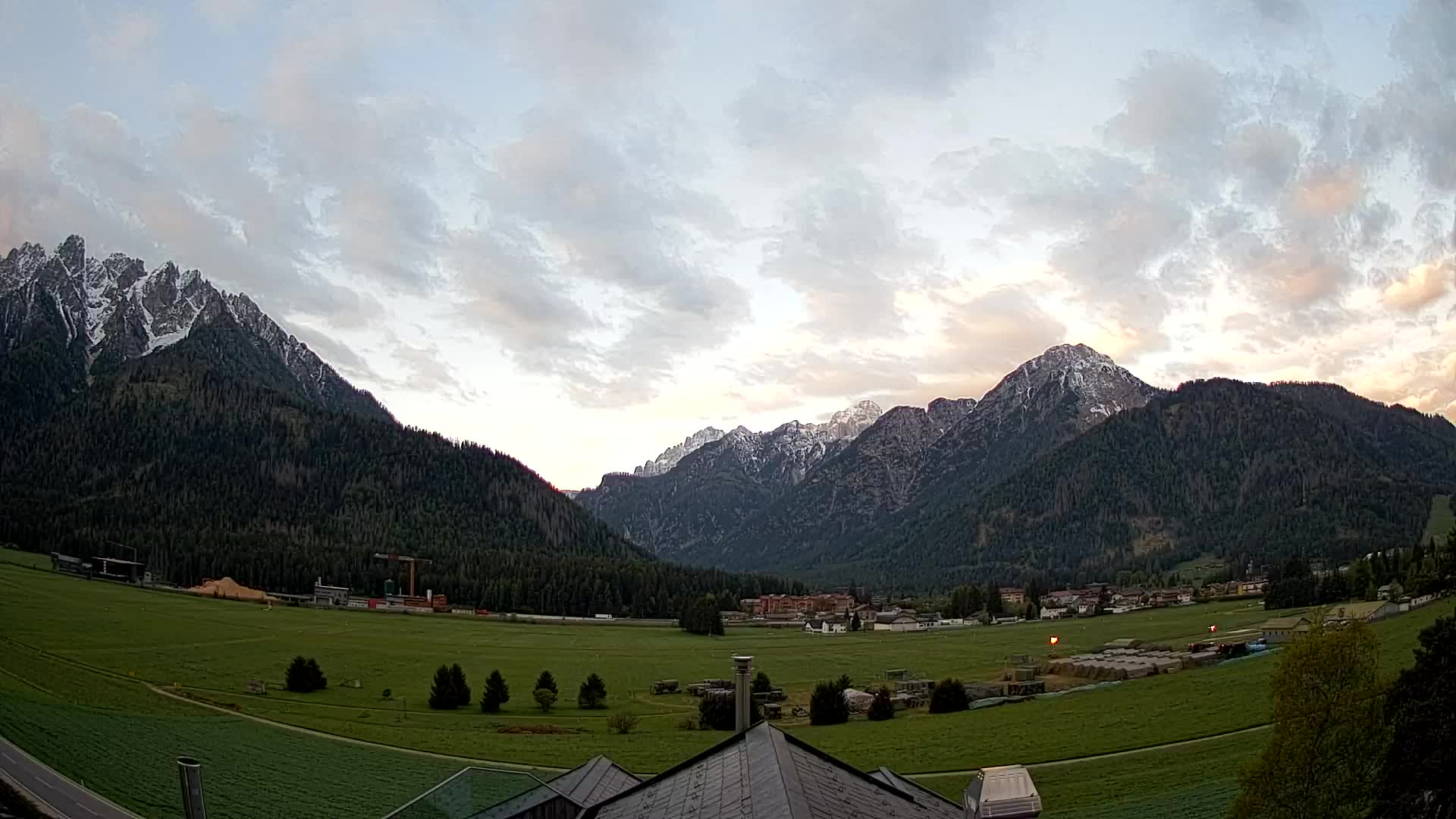 Webcam Toblach Dolomites – Vue depuis l’Hôtel Rosengarten