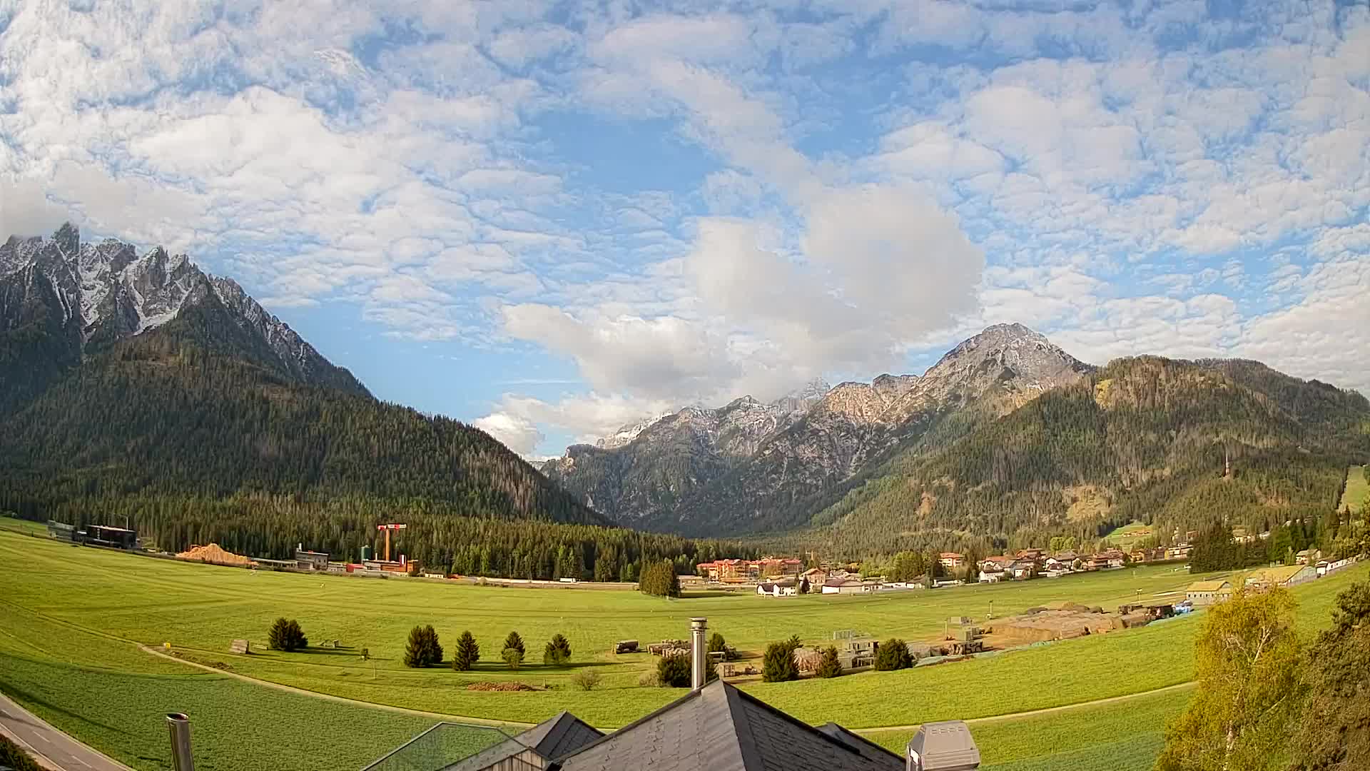 Webcam Toblach Dolomitas – Vista desde el Hotel Rosengarten