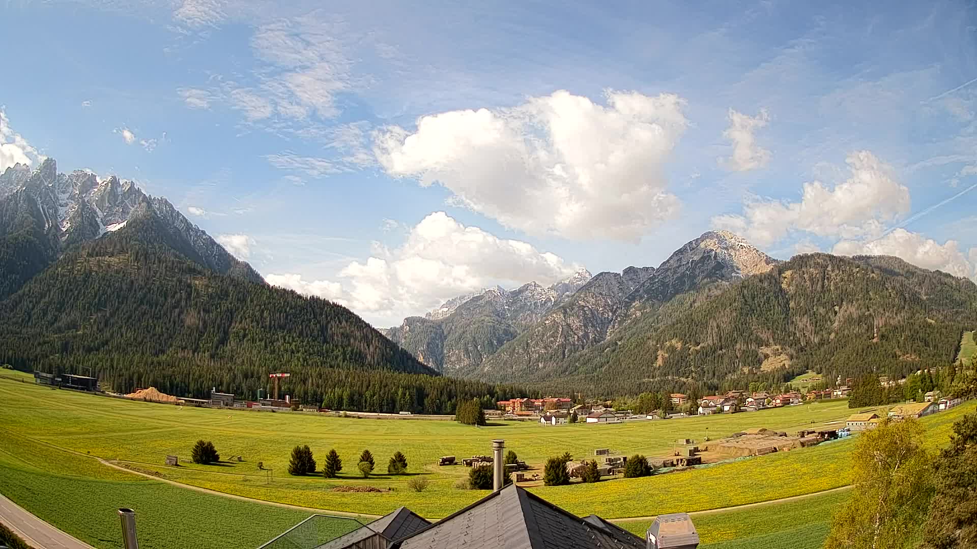 Webcam Toblach Dolomiten – Blick vom Hotel Rosengarten