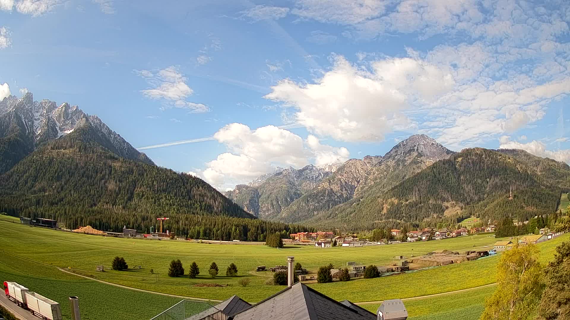 Webcam Toblach Dolomitas – Vista desde el Hotel Rosengarten