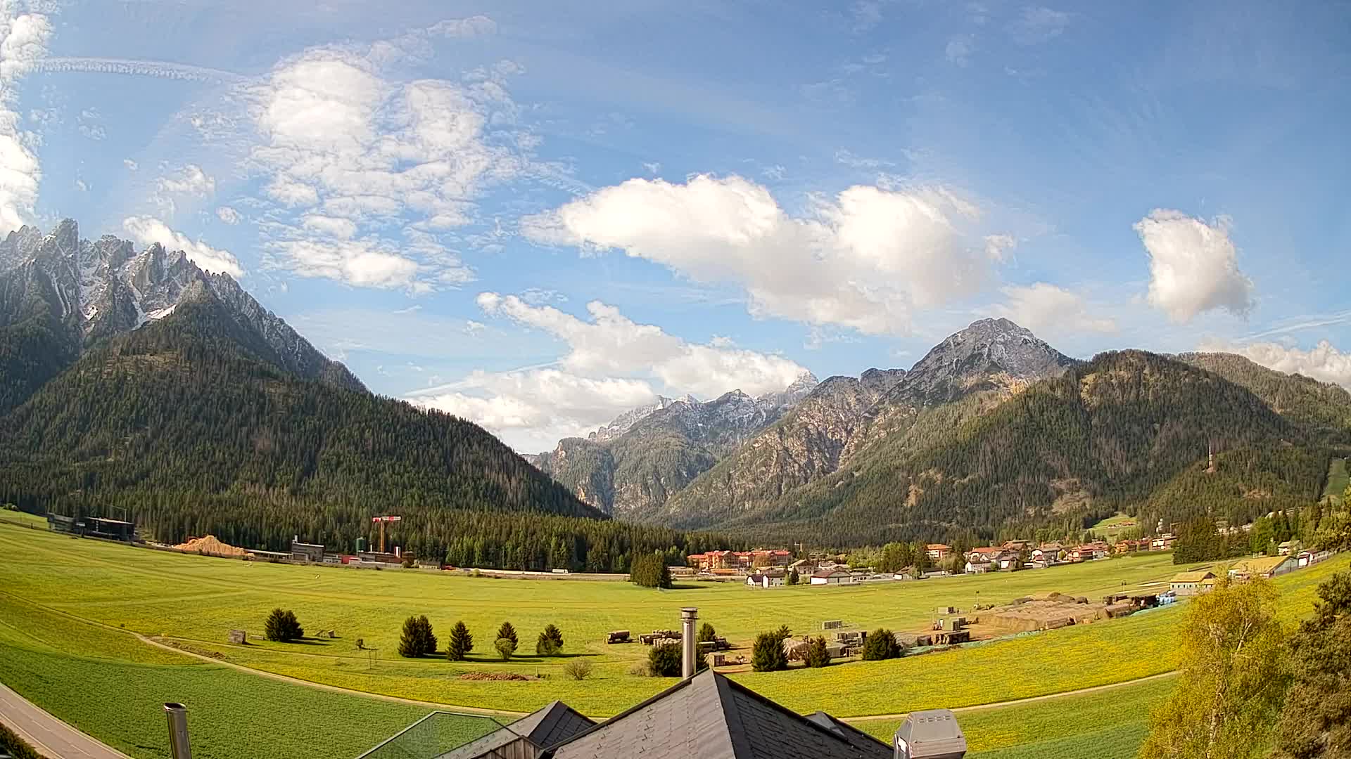 Webcam Toblach Dolomites – Vue depuis l’Hôtel Rosengarten