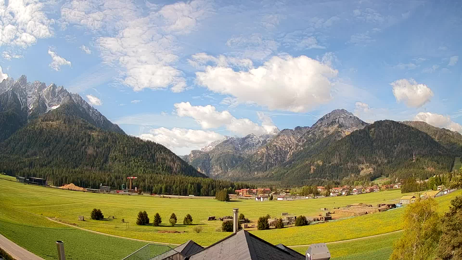 Webcam Toblach Dolomiten – Blick vom Hotel Rosengarten