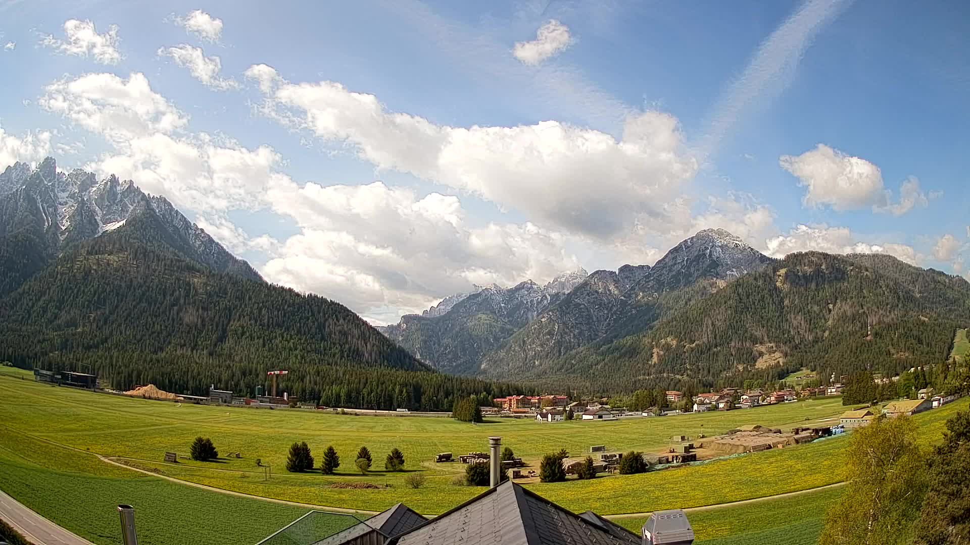 Webcam Toblach Dolomitas – Vista desde el Hotel Rosengarten