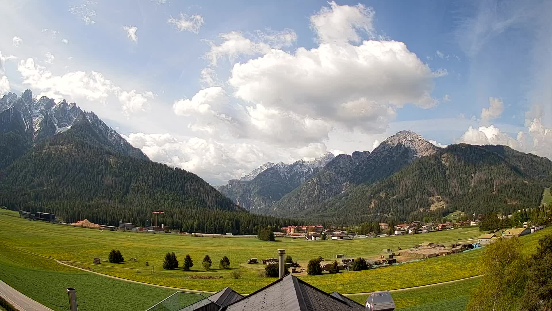 Webcam Toblach Dolomiten – Blick vom Hotel Rosengarten