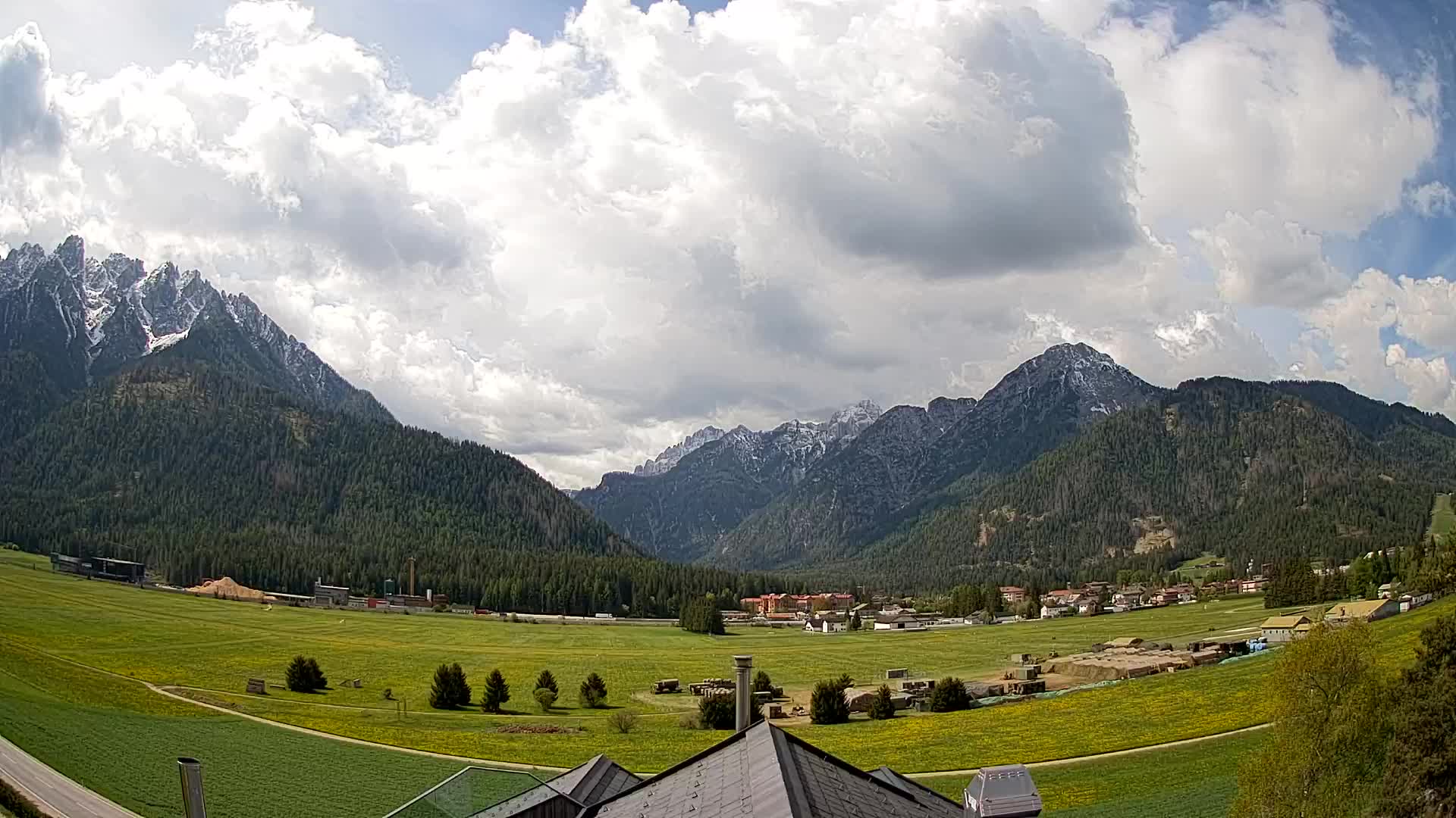 Webcam Toblach Dolomites – Vue depuis l’Hôtel Rosengarten