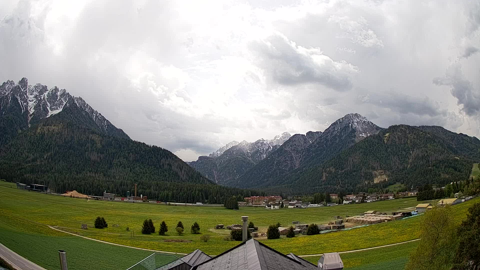 Webcam Toblach Dolomiten – Blick vom Hotel Rosengarten