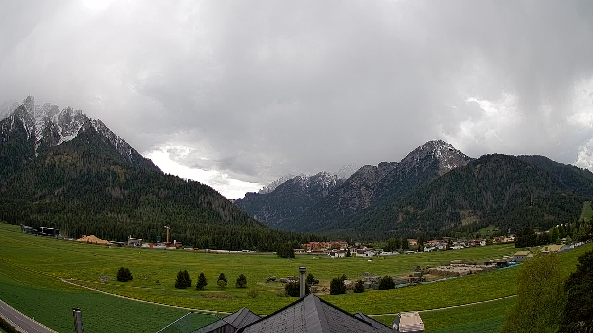 Webcam Toblach Dolomiten – Blick vom Hotel Rosengarten