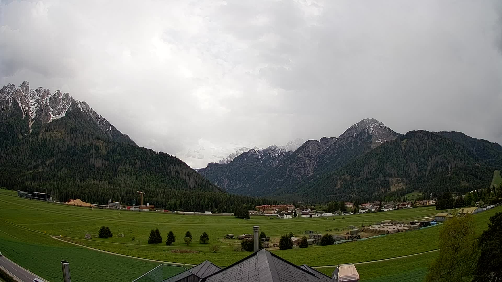 Webcam Toblach Dolomites – Vue depuis l’Hôtel Rosengarten