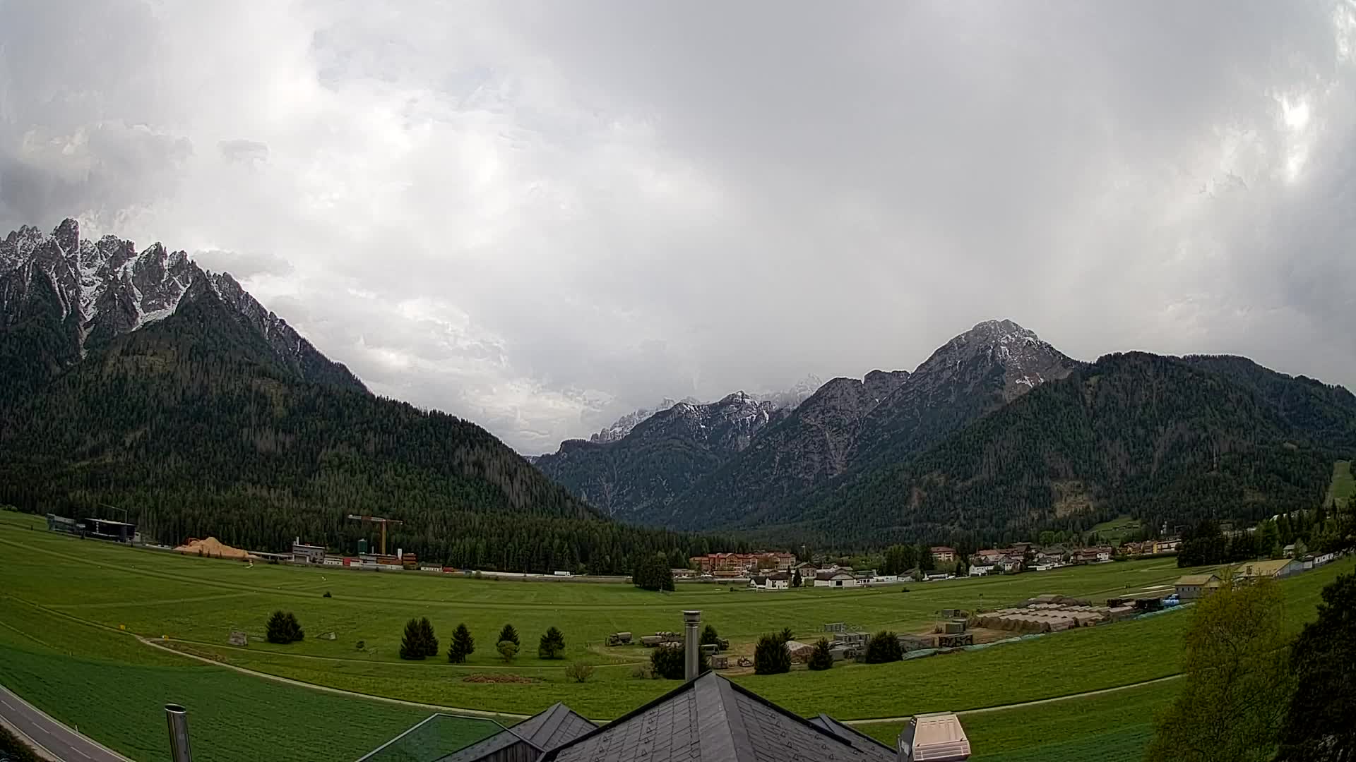 Webcam Toblach Dolomites – Vue depuis l’Hôtel Rosengarten