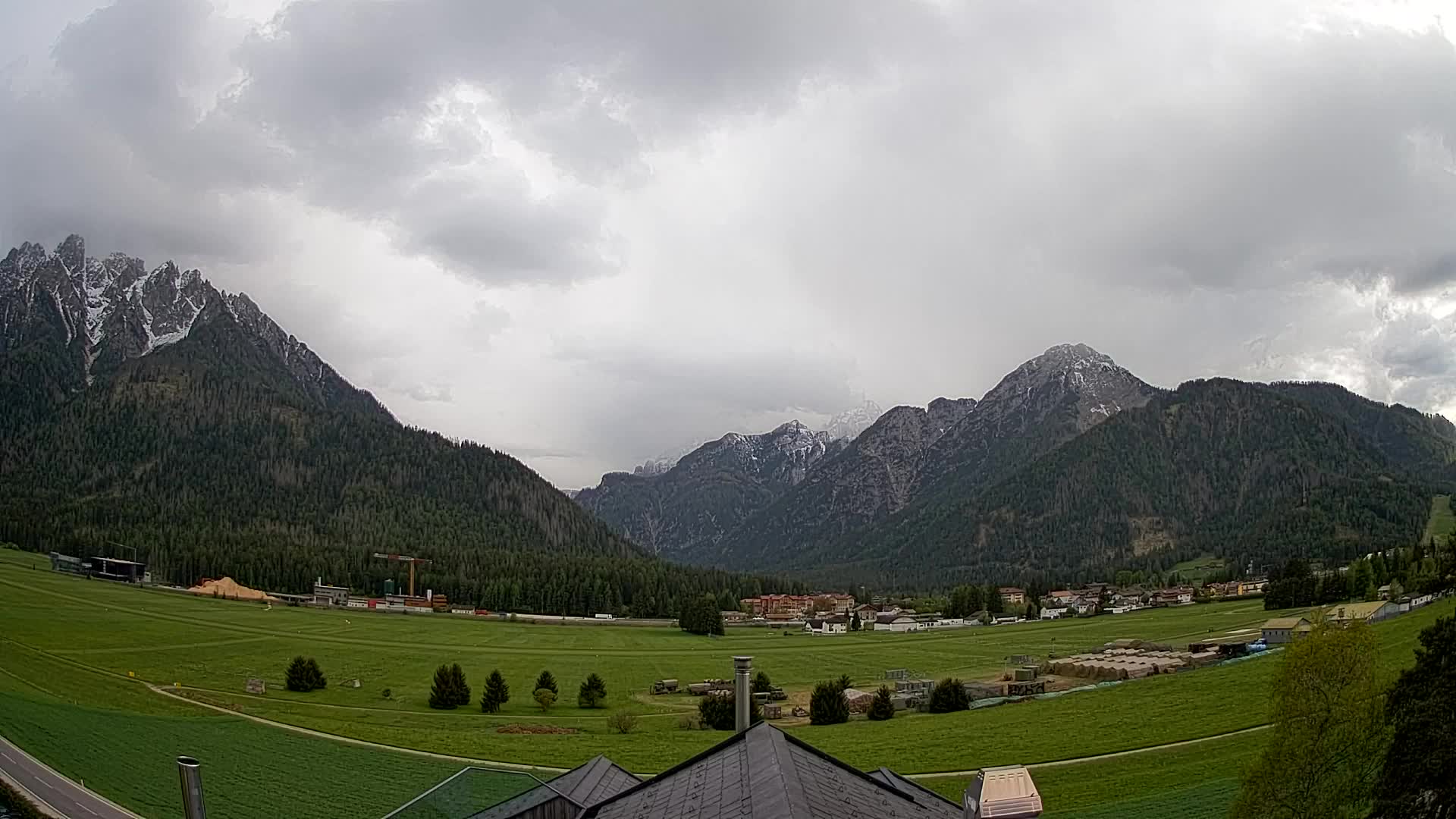 Webcam Toblach Dolomites – Vue depuis l’Hôtel Rosengarten