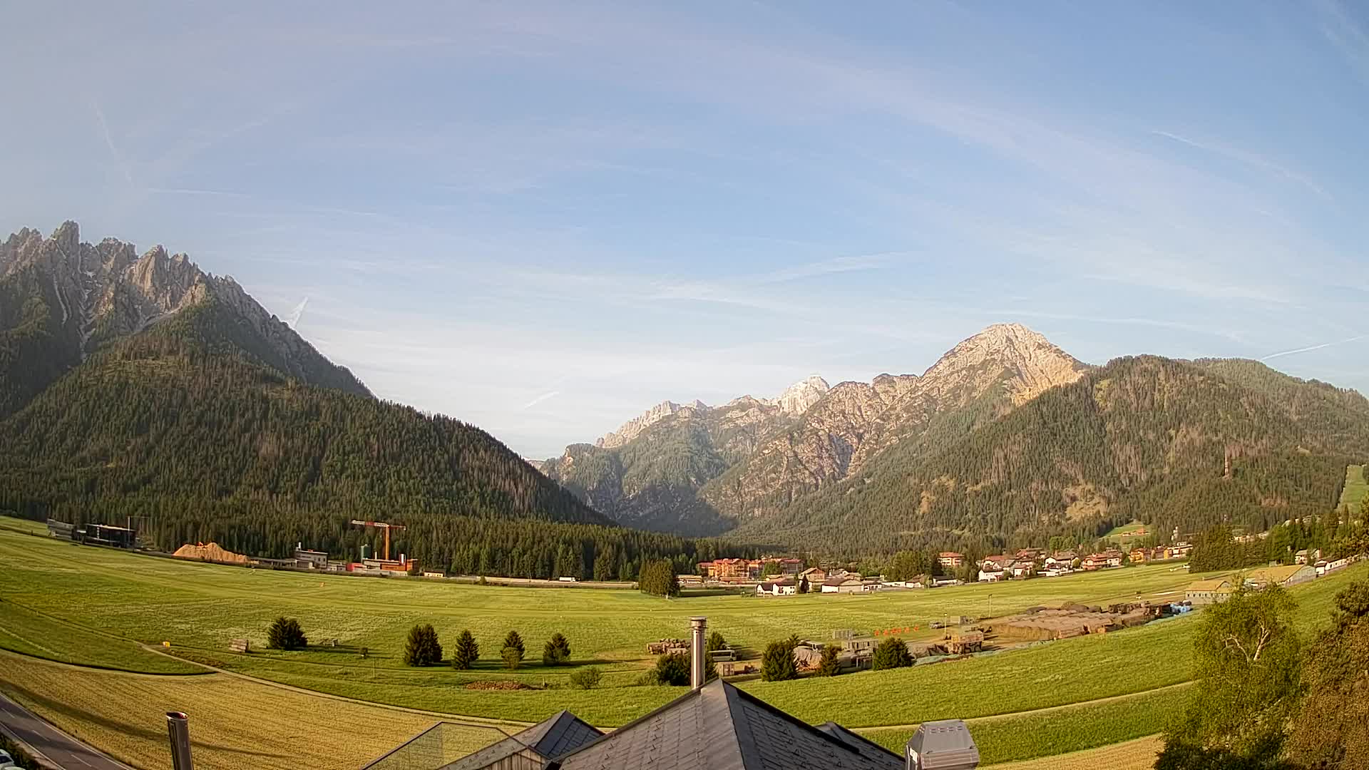 Webcam Toblach Dolomiten – Blick vom Hotel Rosengarten