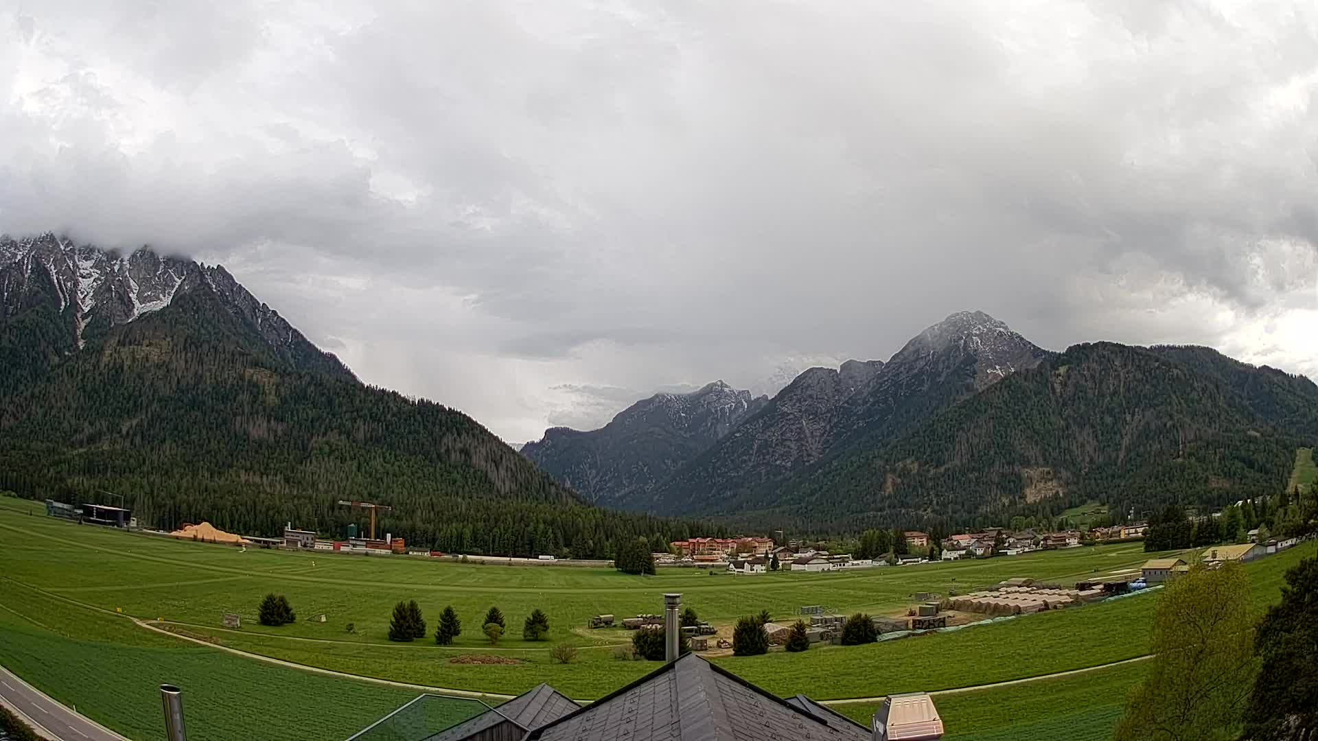 Webcam Toblach Dolomitas – Vista desde el Hotel Rosengarten