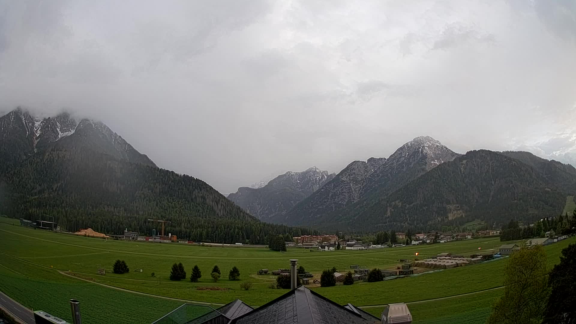 Webcam Toblach Dolomiten – Blick vom Hotel Rosengarten