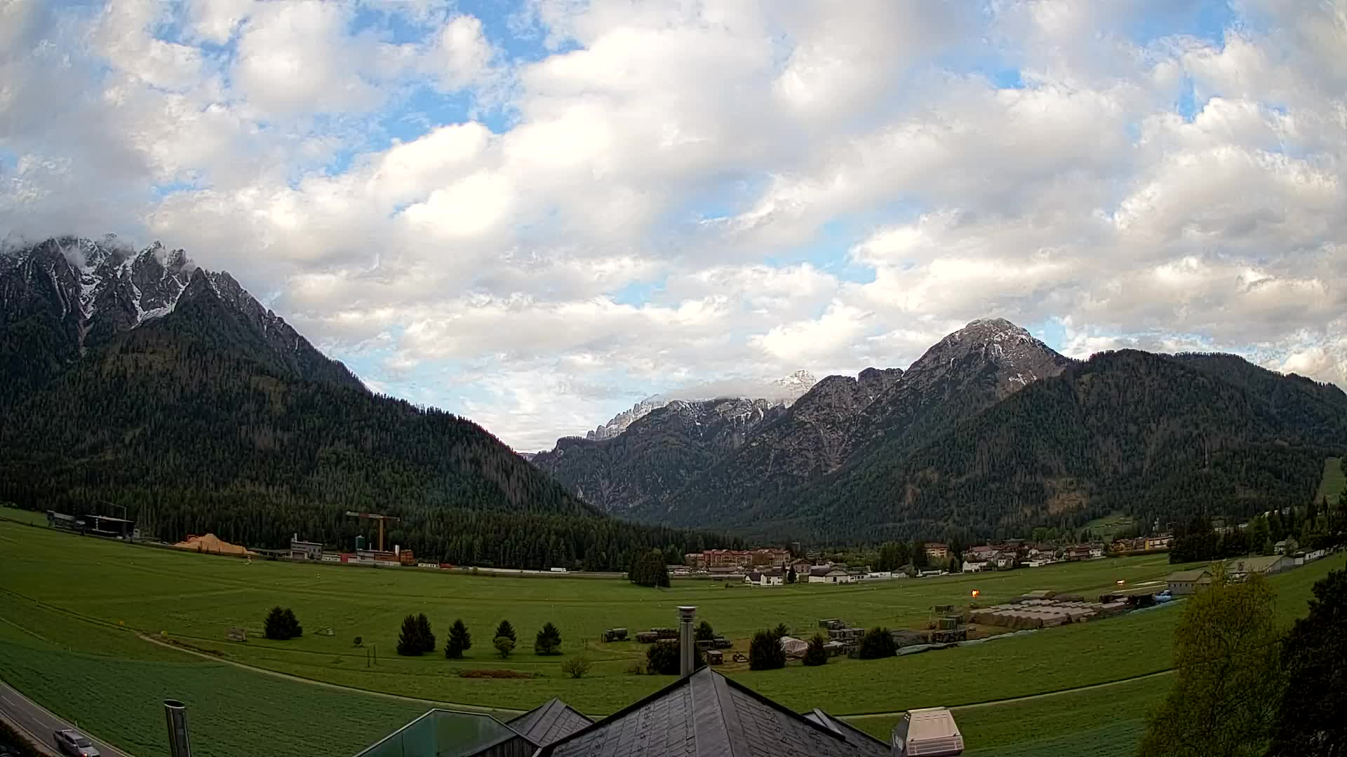 Webcam Toblach Dolomites – Vue depuis l’Hôtel Rosengarten