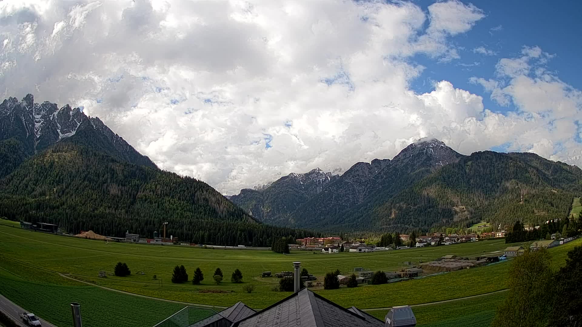 Webcam Toblach Dolomiten – Blick vom Hotel Rosengarten