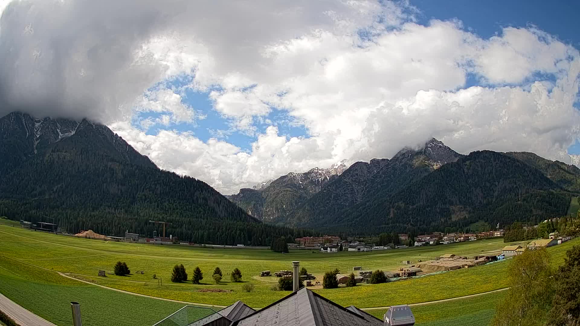 Webcam Toblach Dolomites – Vue depuis l’Hôtel Rosengarten