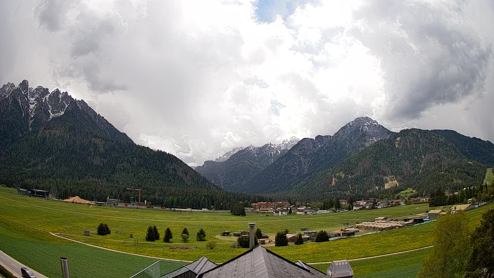 Webcam Toblach Dolomitas – Vista desde el Hotel Rosengarten