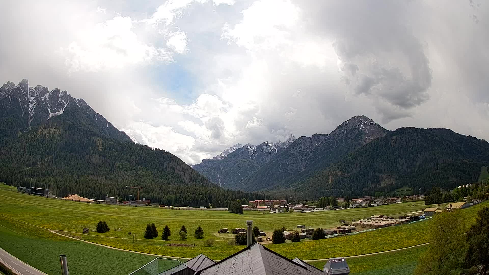 Webcam Toblach Dolomiten – Blick vom Hotel Rosengarten
